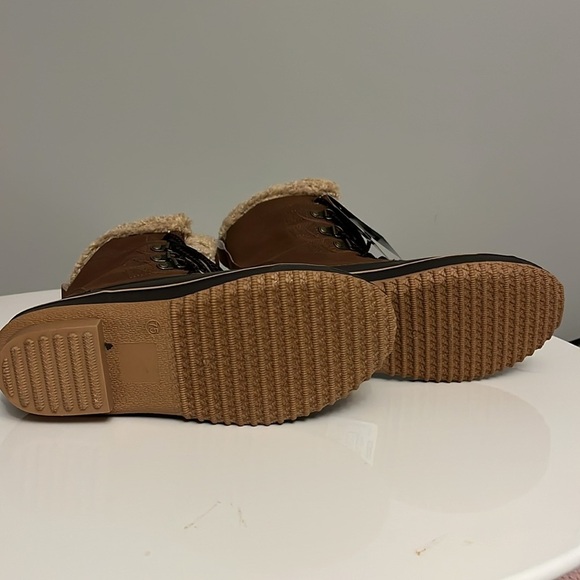 SPORTO NWT Duck Boots Waterproof Faux Fur Winter boots Women's Sz 7.5M - Picture 7 of 12